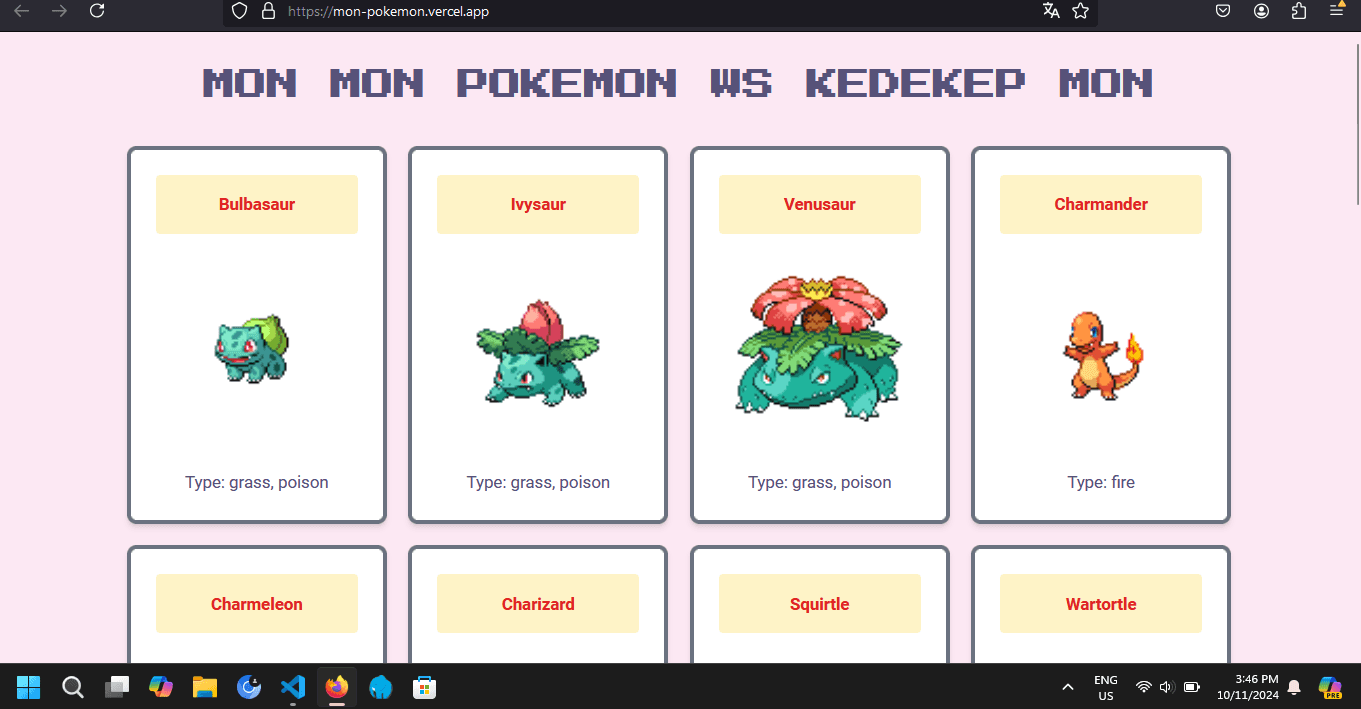 Pokemon Information App